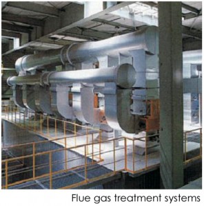 Flue gas treatment systems